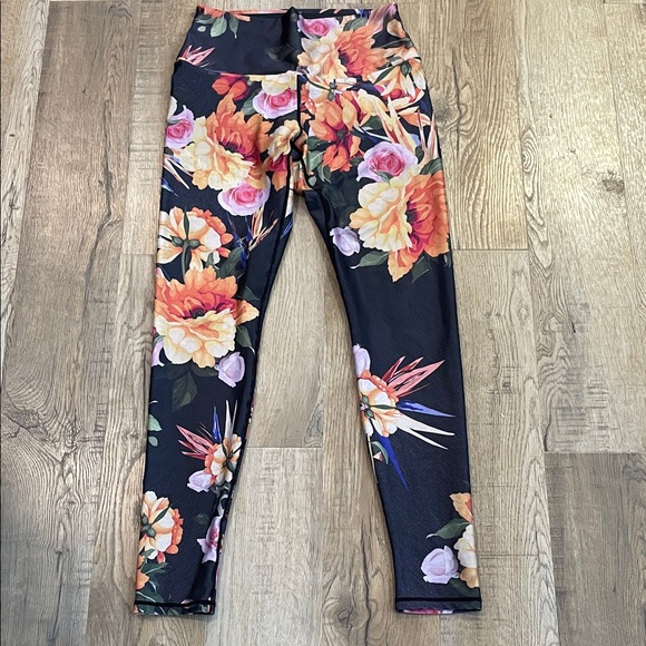 Oraki Pants - Oraki Floral Print Leggings